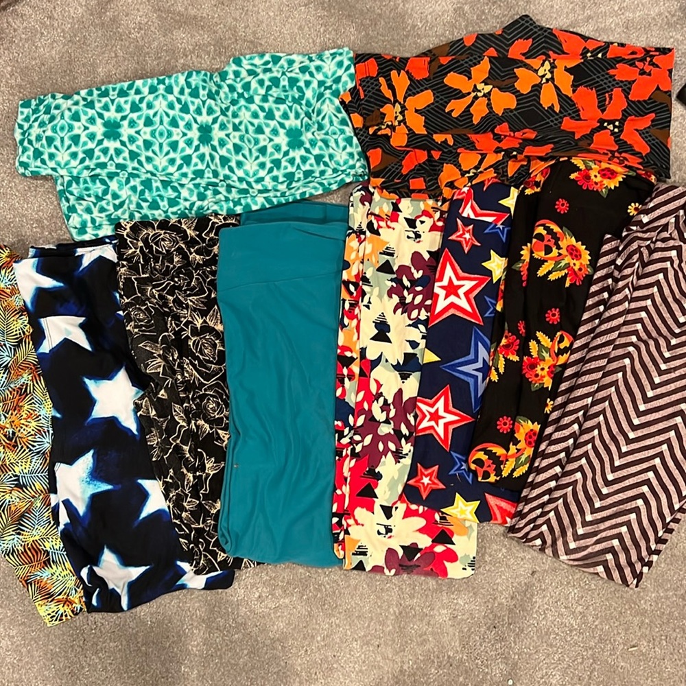 Lot of lularoe leggings